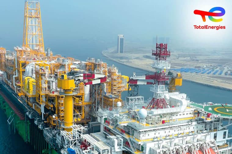 FPSO TotalEnergies avec Distran Ultra Pro X
