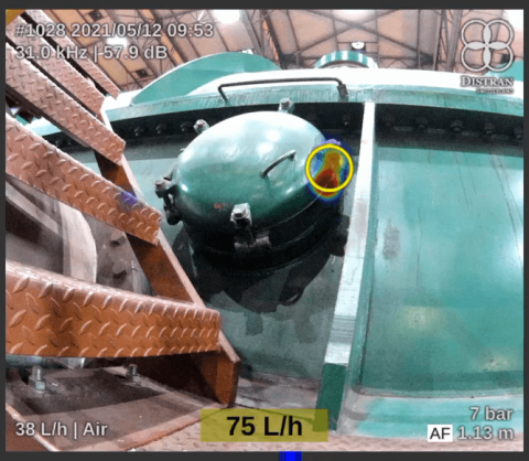 Air ingress on turbine at Nuclear Plant