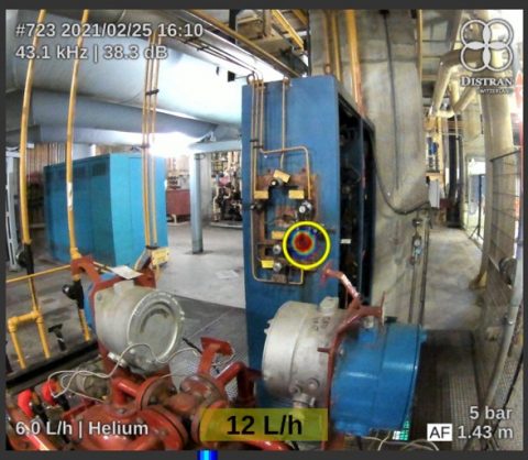 Hydrogen leak on alternator circuits