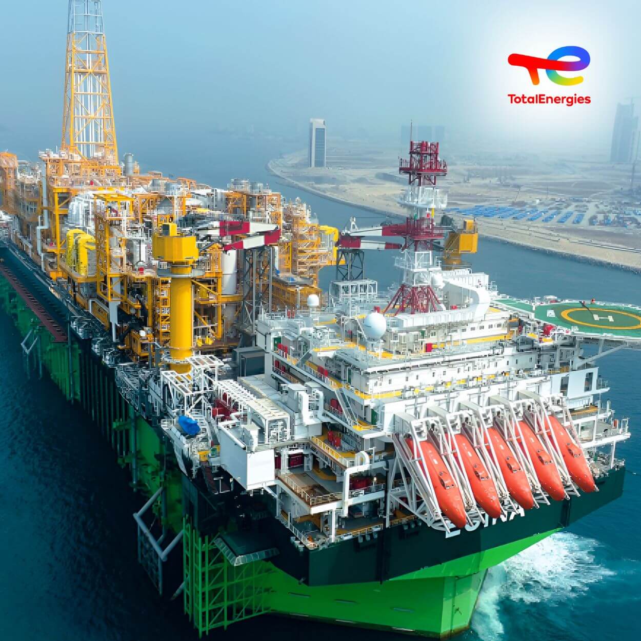 TotalEnergies FPSO with Distran Ultra Pro