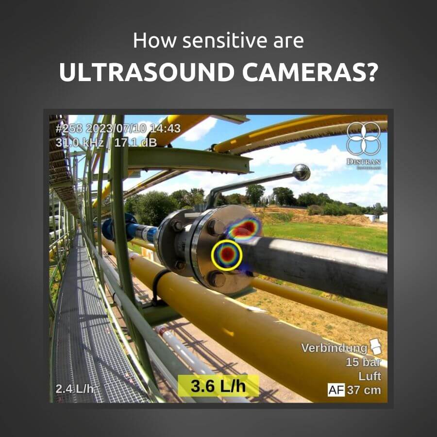 How sensitive are ultrasound cameras