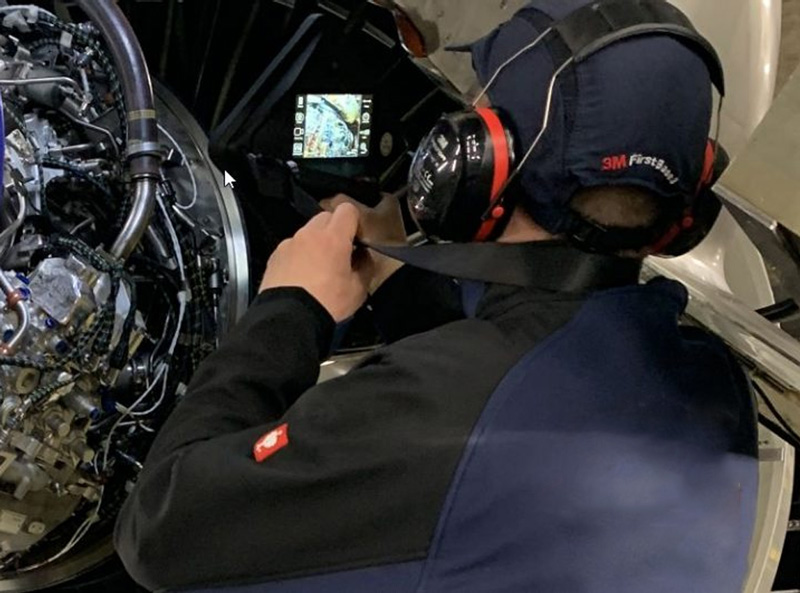 Serivce provider inspection Distran camera