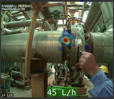 Synthetic gas leak