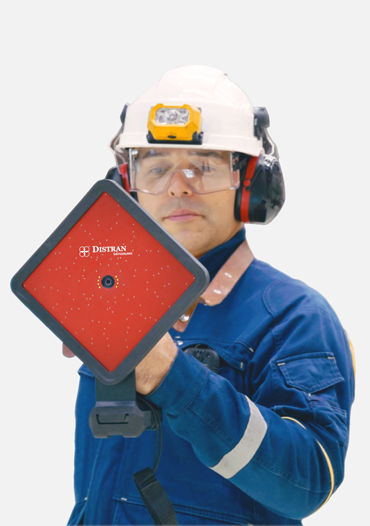 man handling device