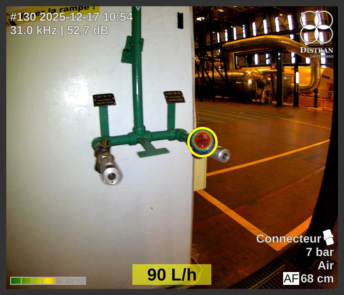 Detection of a tightness defect