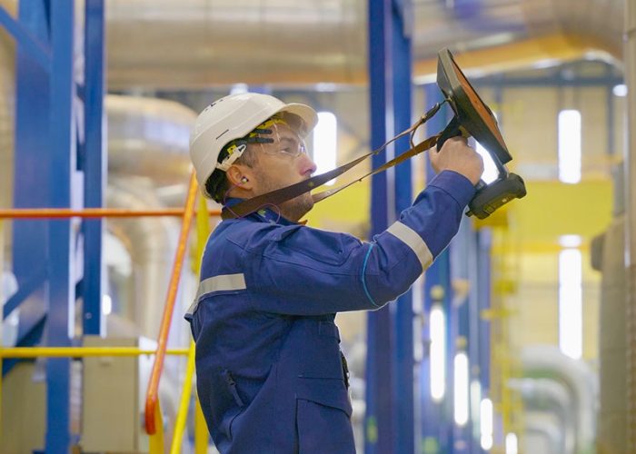 detect-2 Gille inspecting the Bugey NPP